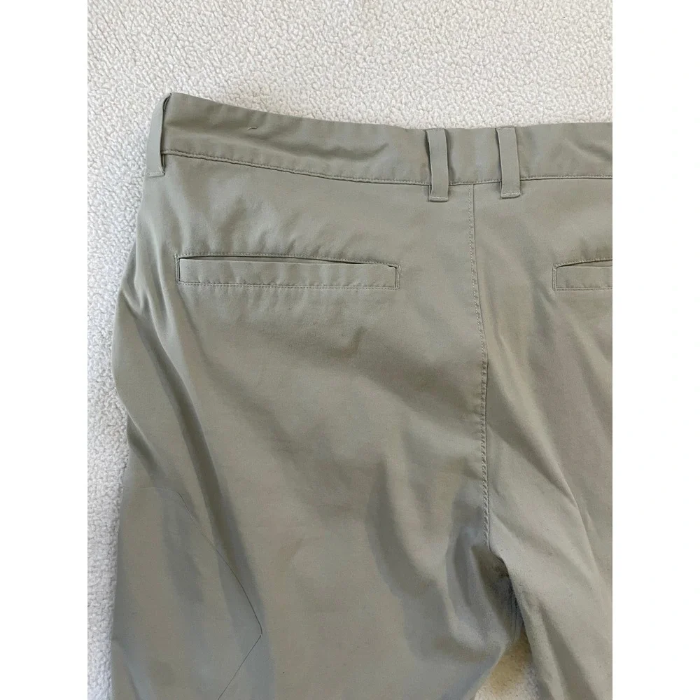 The North Face Mens 38 Paramount Trail Hiking Pants Tan Straight Leg Stretch‎